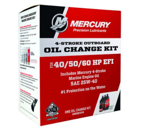 Hot Sale! Mercury 8M0081916 Marine 40/50/60 hp 4-Stroke EFI Oil Change Kit, US $39.99, image 4