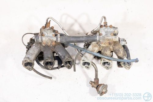 Used 1969-1981 BMW E3 E9 E12 M30 Twin Solex Carb and Intake Manifolds, US $549.99, image 2