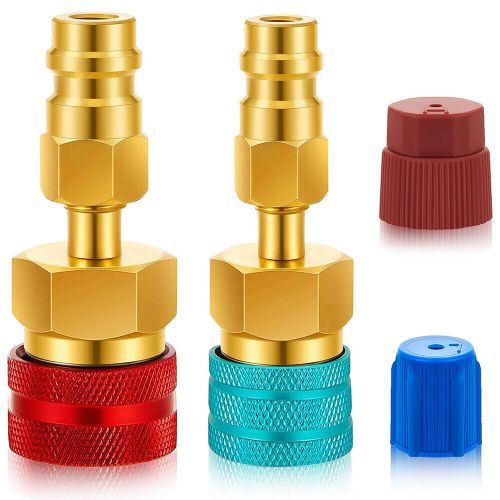 Quick Coupler Adapters High Low Side Connectors Conversion Kit R1234YF to R134A, US $31.51, image 8