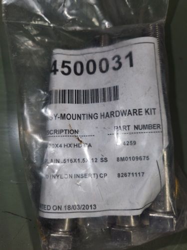 L6b mercury quicksilver 8m4500031 parts bag mounting kit assy oem new boat parts