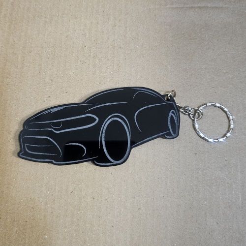 Charger rt srt scatpack hellcat keychain