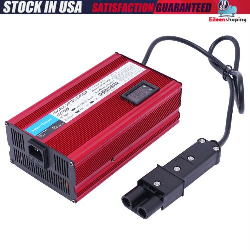 For 48V G19-G22-"Barrel" 2 Pin Style Plug Red 48 Volt 12Amp Golf Cart Charger, US $85.00, image 4