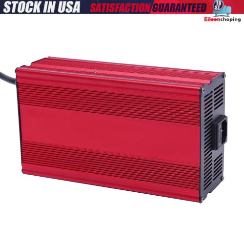 For 48V G19-G22-"Barrel" 2 Pin Style Plug Red 48 Volt 12Amp Golf Cart Charger, US $85.00, image 9
