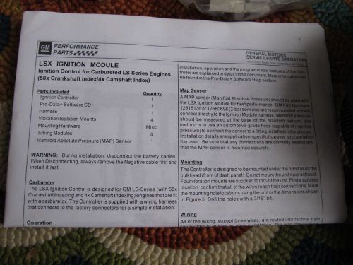 NOS PACE PERFORMANCE 19171130 LSX IGNITION MODULE LS3 LS7 CONVERSION SWAP GEN IV, US $494.99, image 6