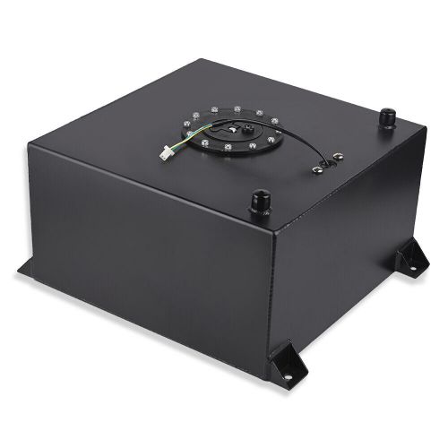 10-20 Gallon Black Aluminum Fuel Cell Tank+Cap+Level Sender+Fuel Line Kit, US $135.68, image 9