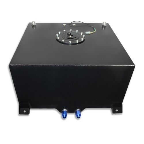 10-20 Gallon Black Aluminum Fuel Cell Tank+Cap+Level Sender+Fuel Line Kit, US $135.68, image 14