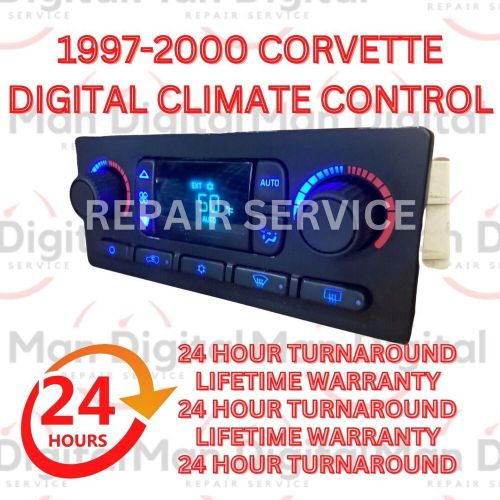 1997-2000 CORVETTE DIGITAL CLIMATE CONTROL REPAIR SERVICE-24hr TURNAROUND, US $93.85, image 3