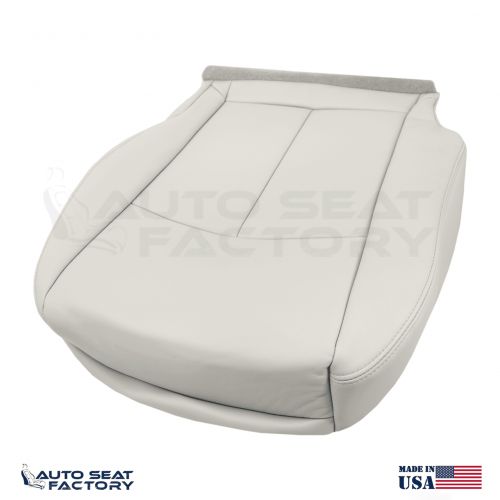 2014 - 2020 Fits Infiniti Q50 PASSENGER Bottom Gray Leather SOLID Seat Cover, US $185.49, image 5