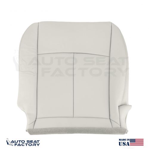 2014 - 2020 Fits Infiniti Q50 PASSENGER Bottom Gray Leather SOLID Seat Cover, US $185.49, image 6