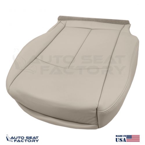 2014 - 2020 Fits Infiniti Q50 PASSENGER Bottom Gray Leather SOLID Seat Cover, US $185.49, image 12