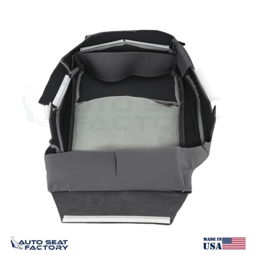 2014 - 2020 Fits Infiniti Q50 PASSENGER Bottom Gray Leather SOLID Seat Cover, US $185.49, image 48