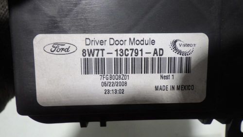 08 ford crown victoria door module 8w7t13c791ad