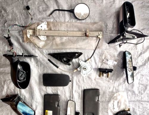 BMW Parts LOT Auto Mirrors/Motors/Door Lock/Visors/Window Regulator/Handles OEM, US $36.99, image 5