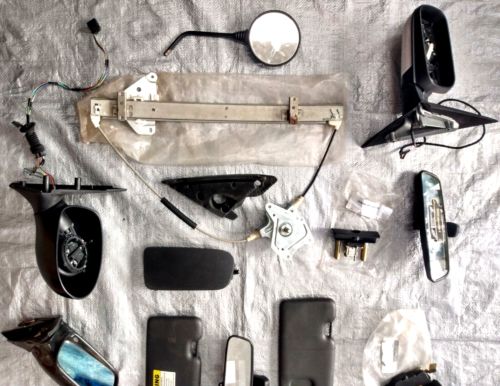 BMW Parts LOT Auto Mirrors/Motors/Door Lock/Visors/Window Regulator/Handles OEM, US $36.99, image 10