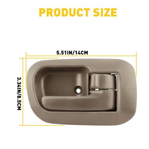 Door Handle Interior Beige Inside Front Right RH Passenger Side for Sienna 98-03, US $9.99, image 6