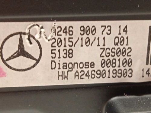 A2469007314 multifunction display / 7493666 for mercedes-benz gla class w156 g-