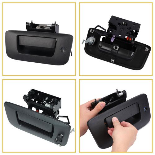 Tailgate handle kit, tail gate bezel lock for 07-14 chevy silverado gmc sierra