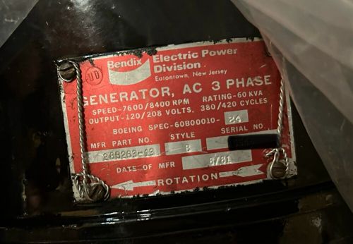 honeywell Aerospace generator, US $56,200.00, image 2