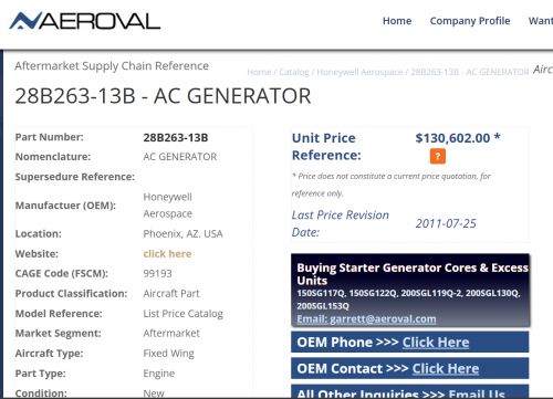 honeywell Aerospace generator, US $56,200.00, image 4
