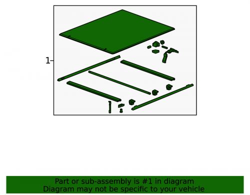 Genuine GM Standard Bed Soft Tri-Fold Tonneau Cover 19418643, C $551.53, image 2
