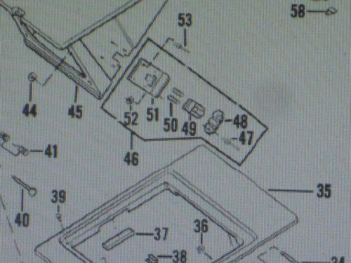 GENUINE 49031-3507 KAWASAKI 1981 INVADER SNOWMOBILE HEADLIGHT LATCH ASM., US $18.00, image 2