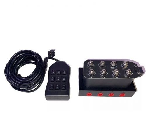 Air Suspension Valve Manifold 1/4" NPT Kit with 8 Air Ride Solenoid Valves, 9-Sw, US $79.70, image 6
