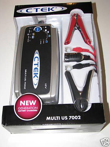 Ctek 12v multi us 7002 battery charger & cigarette lighter adapter optima agm