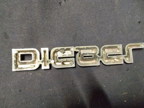Chevrolet gmc duramax " diesel"  emblem logo badge sign oem gm used