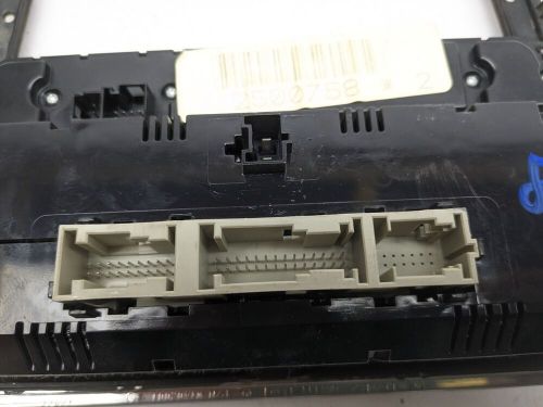 Mercedes ml climate control switch panel air con heater unit w164 2009