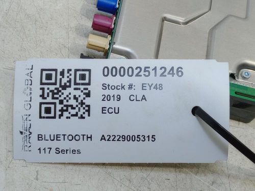 MERCEDES CLA BLUETOOTH CONTROL MODULE ECU A2229005315 W117 2013 - 2019, US $, image 6