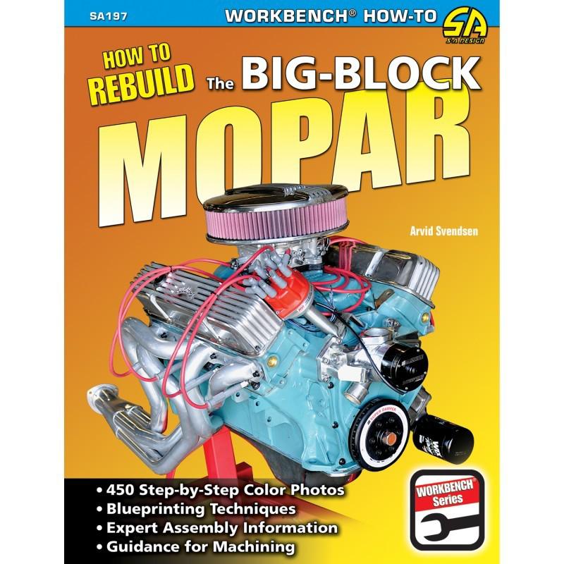 Sa197 sa design cartech how to rebuild the big-block mopar book