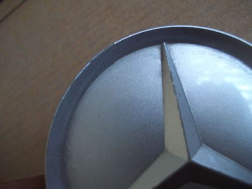 Mercedes Benz Hubcap Rim Center Hub Cap Lug Wheel Cover Silver OEM 2014010225, US $39.99, image 2
