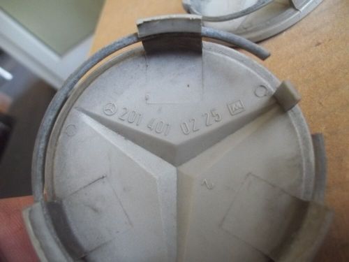 Mercedes Benz Hubcap Rim Center Hub Cap Lug Wheel Cover Silver OEM 2014010225, US $39.99, image 5