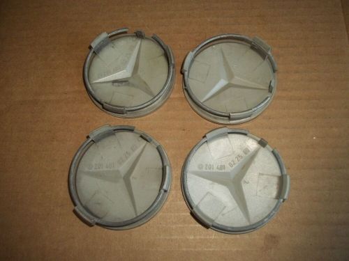 Mercedes Benz Hubcap Rim Center Hub Cap Lug Wheel Cover Silver OEM 2014010225, US $39.99, image 8