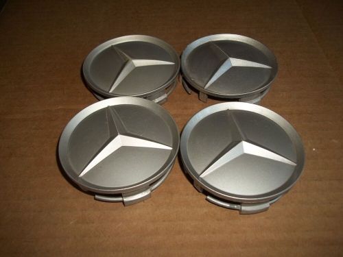 Mercedes Benz Hubcap Rim Center Hub Cap Lug Wheel Cover Silver OEM 2014010225, US $39.99, image 9