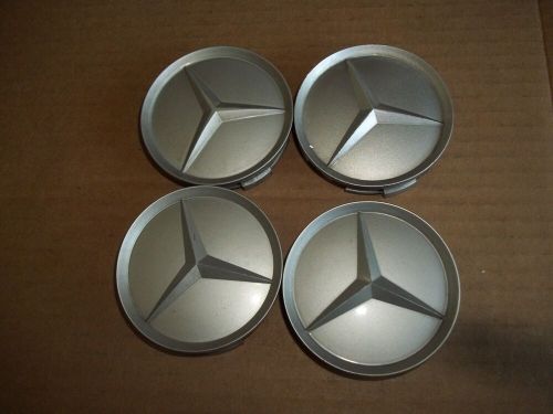 Mercedes Benz Hubcap Rim Center Hub Cap Lug Wheel Cover Silver OEM 2014010225, US $39.99, image 14