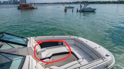 Sea Ray 2015 SDX 270 , White & Grey Cushion, For Bow, US $274.99, image 5