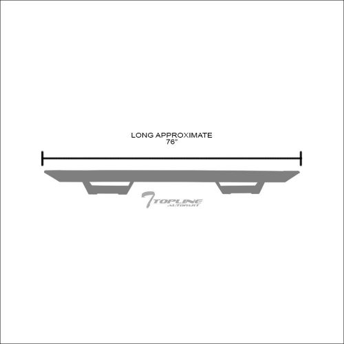 Topline For 2009-2014 Ford F150 Super Cab Modular Drop Step Nerf Bars -Matte Blk, US $227.00, image 6