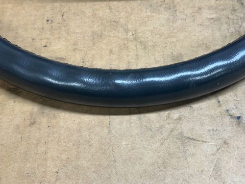 2001-2004 Ford Mustang Dark Charcoal Leather Wrapped Steering Wheel USED OEM, US $150.00, image 3