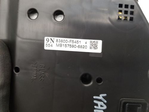 2018 TOYOTA YARIS MK3 1.5 HYBRID PETROL INSTRUMENT CLUSTER SPEEDO 83800-F5451, US $, image 2