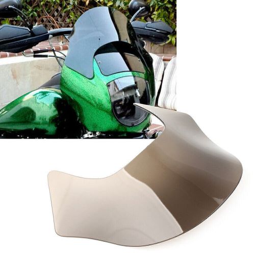 For Harley Dyna Sportster Softail Smoked Lip Front Windshield Windscreen Shield, US $, image 6