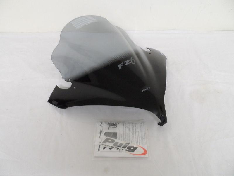 Yamaha fzs600 fz6 2005-2006 puig smoke racing motorcycle windscreen 1646h