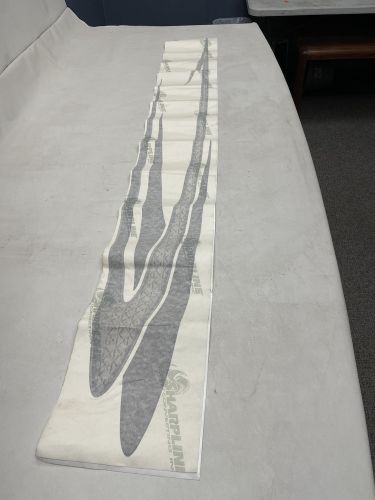 G3 SPORTSMAN 73405611 GRAPHIC HULL STBD DECAL GOLD / BLACK 72" X 8 3/8" BOAT, US $79.95, image 9