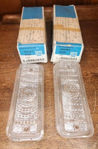 NOS GM 1969 Chevelle Malibu Parking Light / Lamp Lenses 5961641 & 5961642, US $49.99, image 5
