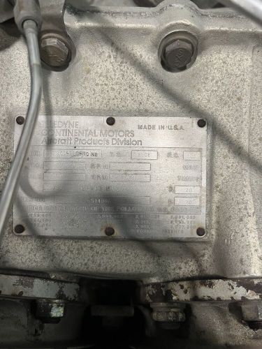 Continental TSIO-520-NB 1225 SMOH W/Turbo & Accessories Seen Non Prop Strike 340, US $23,750.00, image 19