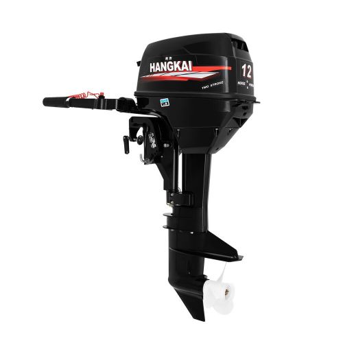 HANGKAI 2-Stroke 12 HP Outboard Motor With Water Cooling Fishing Boat Engine HOT, US $1,026.34, image 21