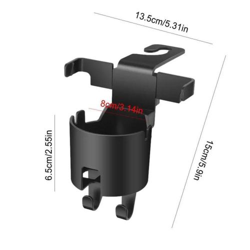 Headrest Cup Holder For Back Seat Car Seat Headrest Hook Car Interior Tidy Z5Y7, AU $6.98, image 4