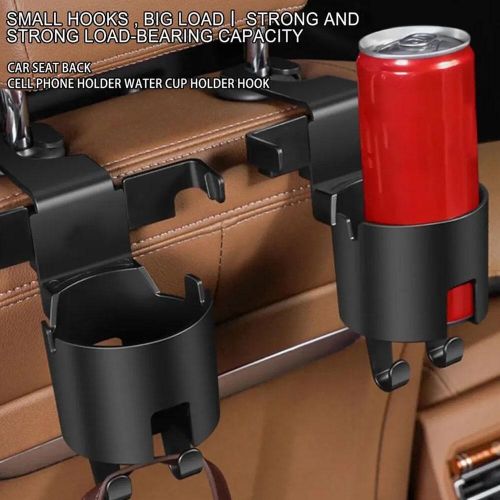 Headrest Cup Holder For Back Seat Car Seat Headrest Hook Car Interior Tidy Z5Y7, AU $6.98, image 8