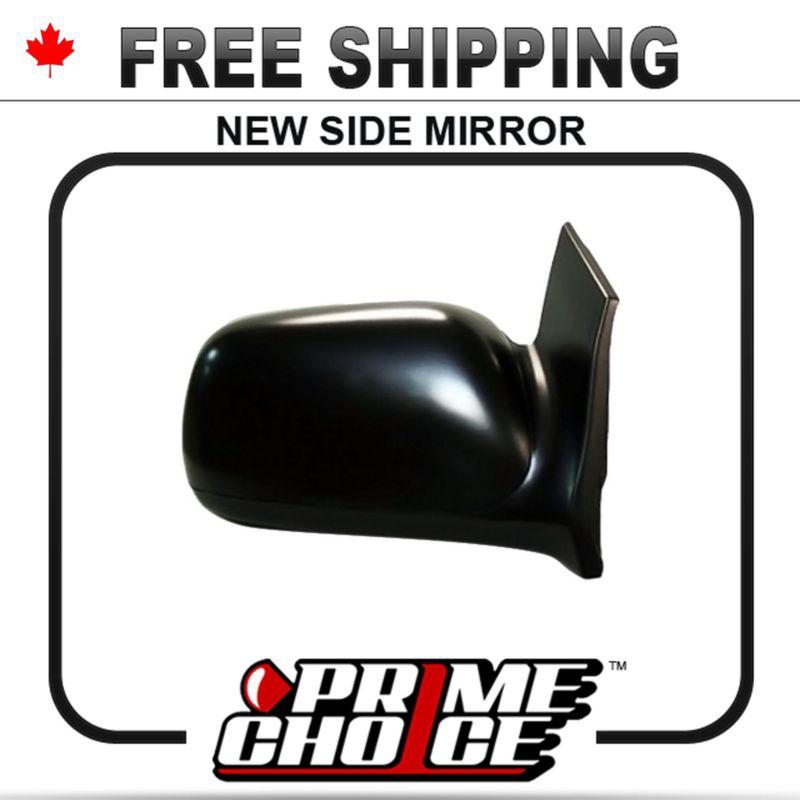 New manual passengers side view door mirror