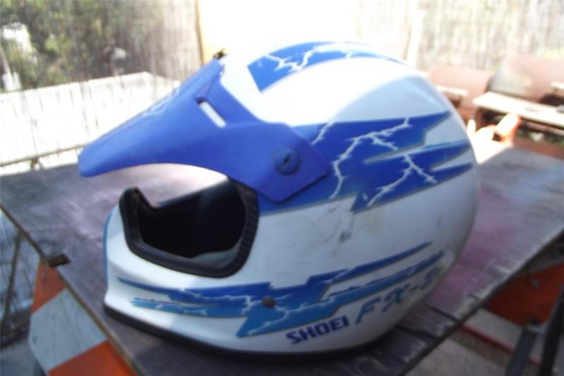Vintage shoei fx-2 helmet ahrma motocross mx moto-x fox